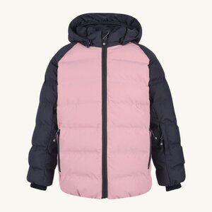 NWT - Color Kids Puffer pink ski jacket